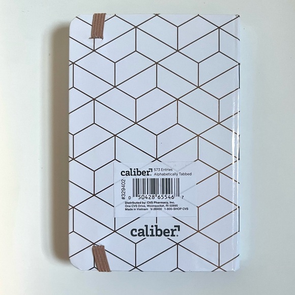 ๐ท๏ธ Caliber password keeper hard cover abstract mini journal for purse - Picture 6 of 12